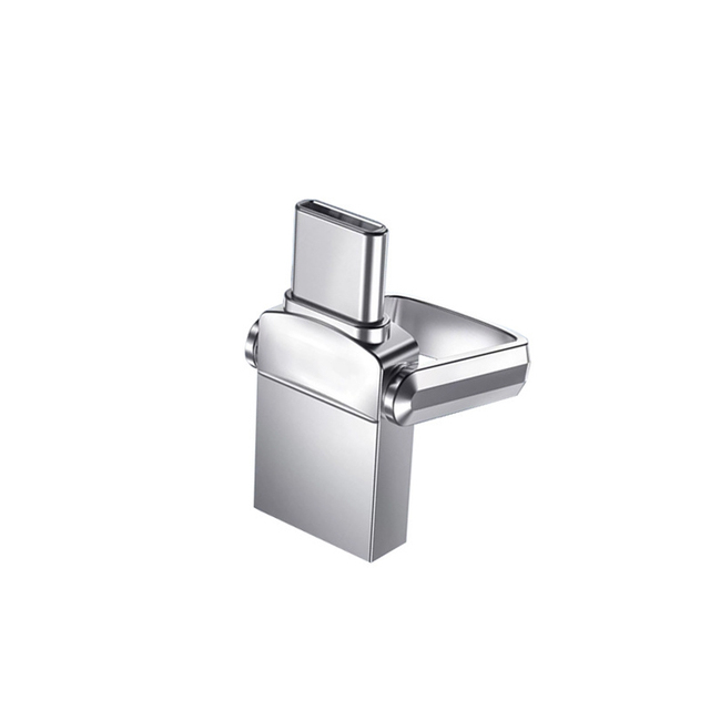 Hot Sell Mini Type c Metal Usb3.0 Usb Flash Drive128 Gb 64gb 32gb 16gb Usb2.0 Type-c Usb Key with Custom logo