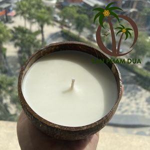 Vela de Coco con Aroma Personalizado/Cera de Vela de Coco/Vela de Coco y Soya con Aceite de Fragancia, Vela de Coco Artesanal de Lujo - Product Image 2