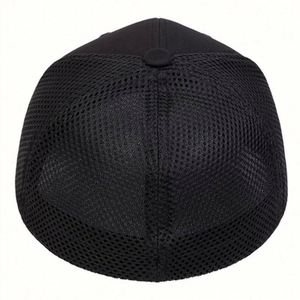 Casquette de baseball pour homme de haute qualité, respirante, en maille, à 6 panneaux, à dos fermé, réglable, pour l'été - Product Image 6