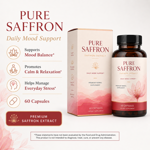 Extrait de <span class=keywords><strong>Safran</strong></span> Pur en Gros 88,5 mg – Capsules de <span class=keywords><strong>Safran</strong></span> Sativa en Vrac pour l'Équilibre Émotionnel et le Soutien de la Santé Oculaire - Product Image 4