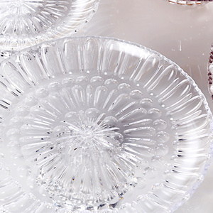 Nouvelle arrivée <span class=keywords><strong>assiette</strong></span> à <span class=keywords><strong>dessert</strong></span> aux fruits pour fête de mariage PC/PS matière plastique <span class=keywords><strong>assiette</strong></span> à fruits au <span class=keywords><strong>design</strong></span> perlé avec base - Product Image 4