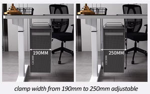 CP-03 universel <span class=keywords><strong>support</strong></span> de boîtier <span class=keywords><strong>PC</strong></span> <span class=keywords><strong>sous</strong></span> le <span class=keywords><strong>bureau</strong></span> mur côté ordinateur CPU <span class=keywords><strong>support</strong></span> réglable Mainframe cintre boîte hôte <span class=keywords><strong>support</strong></span> <span class=keywords><strong>support</strong></span> <span class=keywords><strong>support</strong></span> - Product Image 5