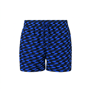 Shorts de sport décontractés pour hommes, tendance été, à séchage rapide, avec cordon de serrage, 100 % polyester - Product Image 3