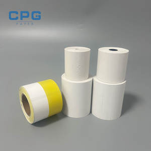 Papier thermique pour imprimante thermique, rouleaux de papier de reçu, 80 g/m², sans BPA, écologique, en gros, pour POS/ATM, 57*13, 80*80 mm - Product Image 1