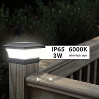 Lampe à énergie solaire Offre Spéciale de haute qualité Clôture de jardin Villa Gate Post Cour Applique murale