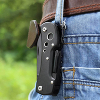 Couteaux professionnels multi-usages en acier, outils multifonctions, petits couteaux pliants tactiques de poche pour le camping en plein air