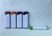 Vente en gros bas quantité minimale de commande Briquet électronique mince bon marché avec des couleurs fantaisie