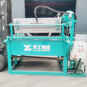 Recyclebare Papierpulp Gerecycled Gietvorm Kartonnen Doos Alveoles Eierbakmachine Maken Koffiekopje Eierbakje Machine - Product Image 4