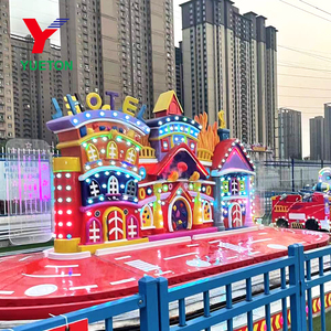 <span class=keywords><strong>Parque</strong></span> de Atracciones para niños, <span class=keywords><strong>parque</strong></span> infantil, <span class=keywords><strong>bomberos</strong></span>, juego mecánico, pista eléctrica, tren para carrusel - Product Image 3