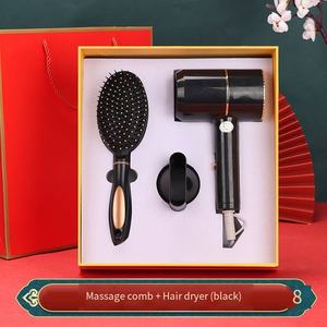 2026 New Year's Luxury Business Corporate Promotional Gift Set <b>with</b> <b>Hair</b> <b>Dryer</b> & Massage <b>Comb</b> Custom Logo Gift Box for Women - Product Image 3