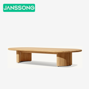 Juego de Muebles de Exterior de Lujo, Muebles de Jardín para Hotel, Sofá de Exterior de 3 Piezas, Nuevo Diseño, Juego de Patio de Teca Sólida, Sofás de Mimbre - Product Image 5