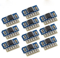 Module d'amplificateur de classe AB NS8002, mini amplificateur mono basse tension DC 3V pour système audio DIY, 5/10 pièces