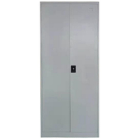 Armoire de rangement de fichiers en métal réglable à démonter moderne de la Chine avec porte battante pour hôtel d'entrepôt d'atelier d'école de bureau à domicile