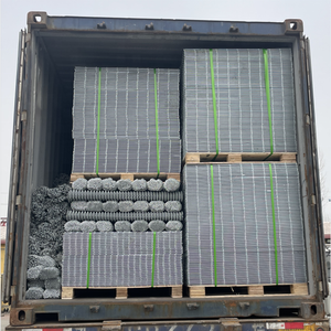 Galvanizli paslanmaz çelik kaynaklı tel örgü <span class=keywords><strong>gabion</strong></span> sepet istinat wallsbasket taş kafes bahçe <span class=keywords><strong>gabion</strong></span> 100x100x50 - Product Image 6