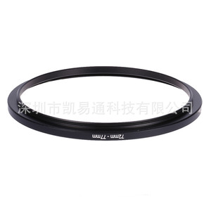 Lens <b>Adapter</b> 72mm To 77mm Metal Step Up Ring For Camera Filter Accessory - Product Image 1