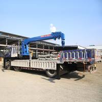 Livraison gratuite Grue montée sur camion sûre et fiable avec une qualité stricte Support de la personnalisation à la demande