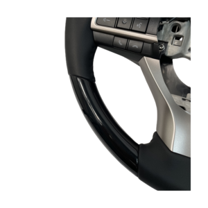 ที่กำหนดเองพีชไม้พวงมาลัยสำหรับโตโยต้า Alphard <span class=keywords><strong>Vellfire</strong></span> สำหรับเล็กซัส Lx570 Lm300h 350อุปกรณ์ตกแต่งภายในรถยนต์ - Product Image 2