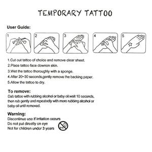 <span class=keywords><strong>Stampa</strong></span> personalizzata del corpo di carta adesivi tatuaggio cina produttore di trasferimento dell'acqua <span class=keywords><strong>tatuaggi</strong></span> <span class=keywords><strong>temporanei</strong></span> - Product Image 6