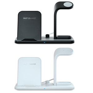 2020 precio al por mayor <span class=keywords><strong>3</strong></span> en 1 rápido cargador inalámbrico multifunción para iPhone 8 11 12 pro max ver airpod lápiz - Product Image 4
