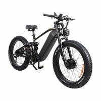 Vélo électrique EB-P2 d'usine 3000W 52V23Ah avec batterie au lithium et pneus larges, compatible OEM, production en série, faible coût de transport maritime