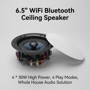 Système Home Cinéma Wi-Fi sans fil <span class=keywords><strong>WIIM</strong></span> V5.0 avec audio bidirectionnel, contrôle par application, puissance de sortie 30W*4, haut-parleur métallique - Product Image 2
