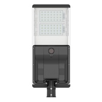 Lampu Jalan Led surya 40 W wadah aluminium semua dalam satu lampu Led surya 40 Watt dengan Sensor PIR gerakan