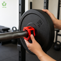 Colliers de serrage en nylon de 5 cm pour plaques de barre, accessoires d'équipement d'entraînement de force pour la maison et la salle de sport