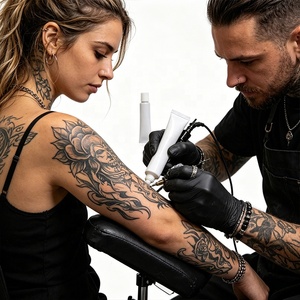 Crème pour tatouage à texture fine, prix d'usine, pour salons de tatouage, instituts de beauté, livraison rapide dans le monde entier - Product Image 1