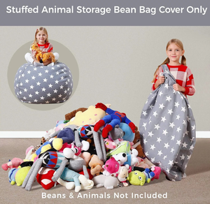Kids' <strong>Bean</strong> <strong>Bag</strong> Chair Stuffed Animal Storage , <strong>Sitting</strong> Beanbag Storage <strong>Bean</strong> <strong>Bag</strong> for Kids Bedroom - Product Image 4