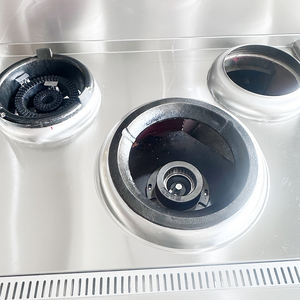 Diseño vertical de estufa de gas para freír pequeña de un solo cabezal con equipo de cocina comercial de fuego <span class=keywords><strong>feroz</strong></span> para hoteles y restaurantes - Product Image 6