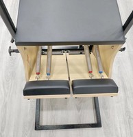 Vente en gros de chaise combinée de yoga Pilates chaise Wunda en érable blanc Pilates maison et salle de sport