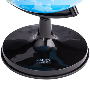 Deli Mini Globe 10.6cm All Plastic Geography Teaching Equipment For Students - Product Image 3
