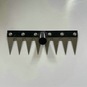Garden Rake Steel 7 Tines Detachable For Agricultural Soil Turning Weeding Household Use - Product Image 1
