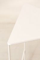 Table basse d'angle triangulaire moderne en métal, support de table, pour maison, hôtel, fourniture de meubles, chine, livraison gratuite