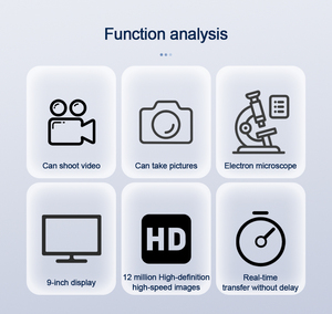 Microscopio <span class=keywords><strong>Digital</strong></span> de 12MP 10-1600X para soldar microscopios electrónicos para placa PCB BGA lupa de amplificación <span class=keywords><strong>HDMI</strong></span> con luz - Product Image 5