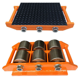 औद्योगिक उपयोग के लिए नए 6 टन pu/स्टील व्हील भारी शुल्क कार्गो ट्रॉली - Product Image 6