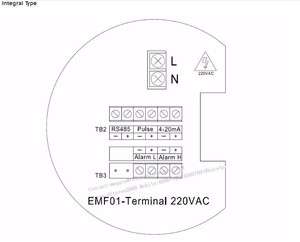 RS485 Modbus 4 ~ 20Ma Xung Đầu Ra Chuyển Đổi Ban PCB Cho Lưu Lượng Kế Điện Từ EFM PCB Tùy Chỉnh Và Lập Trình - Product Image 6