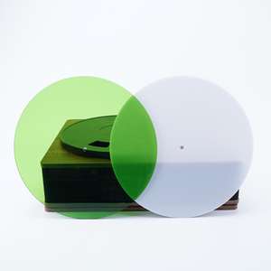Factory Custom 12 Inch 3mm Acrylic Record Player <b>Mat</b> Anti Static Vinyl <b>Turntable</b> <b>Mat</b> Reduce Vibration Record Player Accessories - Product Image 2