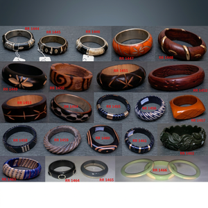 Vente en gros de bijoux ajustables personnalisables, écologiques, haut de gamme, en résine d'ivoire, en forme de boule, avec serti circulaire, pour mariage religieux et mode - Product Image 5