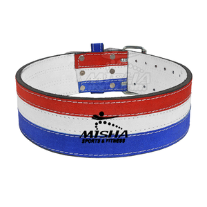 Cinturón de soporte de cintura para entrenamiento físico de cuero con logotipo personalizado para hombre, accesorio de gimnasio multicolor para protección de levantamiento de pesas para adultos - Product Image 1