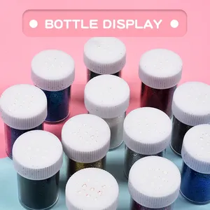 12Pcs Fine Glitter Powder <b>Sequins</b> DIY Resin Mold Epoxy Filler Nail <b>Art</b> Makeup Craft Decor Shiny Glitter Dust for Jewelry Making - Product Image 6