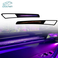 Iluminación Interior para Automóvil Volkswagen Golf 7 MK7 2014-2021 LHD/RHD, Kit de Iluminación Ambiental LED Dinámico de 64 Colores