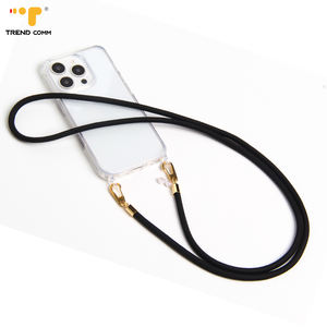 Luxe souple TPU <span class=keywords><strong>chaîne</strong></span> sangle poignet Bracelet téléphone <span class=keywords><strong>coque</strong></span> Compatible pour iPhone 16 pour <span class=keywords><strong>Samsung</strong></span> S25 modèle Max étuis sangle - Product Image 3