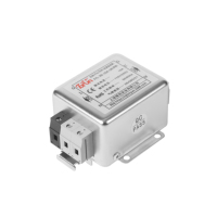 Filtre de ligne électrique monophasé FYL-3N-10A-U Fonyun certifié CE & ROHS, entrée 250V 50/60Hz, EMC, 10A