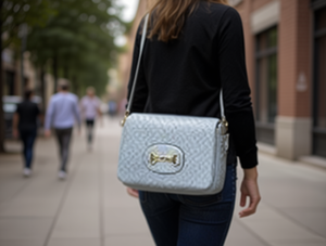 Borsa a Tracolla da Donna in Microfibra, Pelle Sintetica Morbida con Chiusura a Fibbia, per Uso Quotidiano in Tutte le Stagioni - Product Image 2