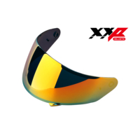 Visière de remplacement pour casque PC toutes tailles, lentille de visière de casque XXP KONG, commande en gros, couleurs : SILVER, SMOKE, RAINBOW, REVO RED, REVO BLUE