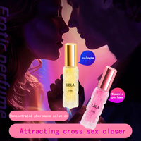 Parfum aux phéromones pour femmes et hommes OEM/ODM, pour le flirt et la séduction, sensation tactile réelle noire, produits sexuels pour adultes Lbla