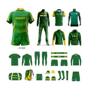 Akilex Gratis Design Uniformes De Futbol Rugby Kleding Shirt Set Training Short Jersey Rugby Jersey Voor Mannen Hoge Duurzaamheid - Product Image 1