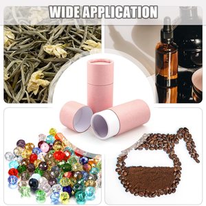 Emballage cosmétique en carton kraft recyclé blanc, brun, noir, tube en papier pour flacon de 10 ml, 20 ml, 30 ml, 50 ml, 100 ml - Product Image 4