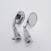 Nouveau rétroviseur universel pour guidon de moto, haute qualité, en alliage d'aluminium CNC, emballage en boîte, compatible 10mm/8mm